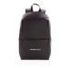 Laptop backpack, 15.6" smooth PU, black