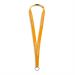 Lanyards for guests, orange, 10 pcs.