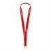 Lanyards for externals/temos, red, 10 pcs.