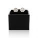 Cufflinks, sterling silver
