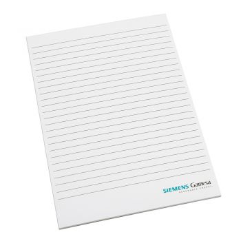 A5 notepad, 25 pages